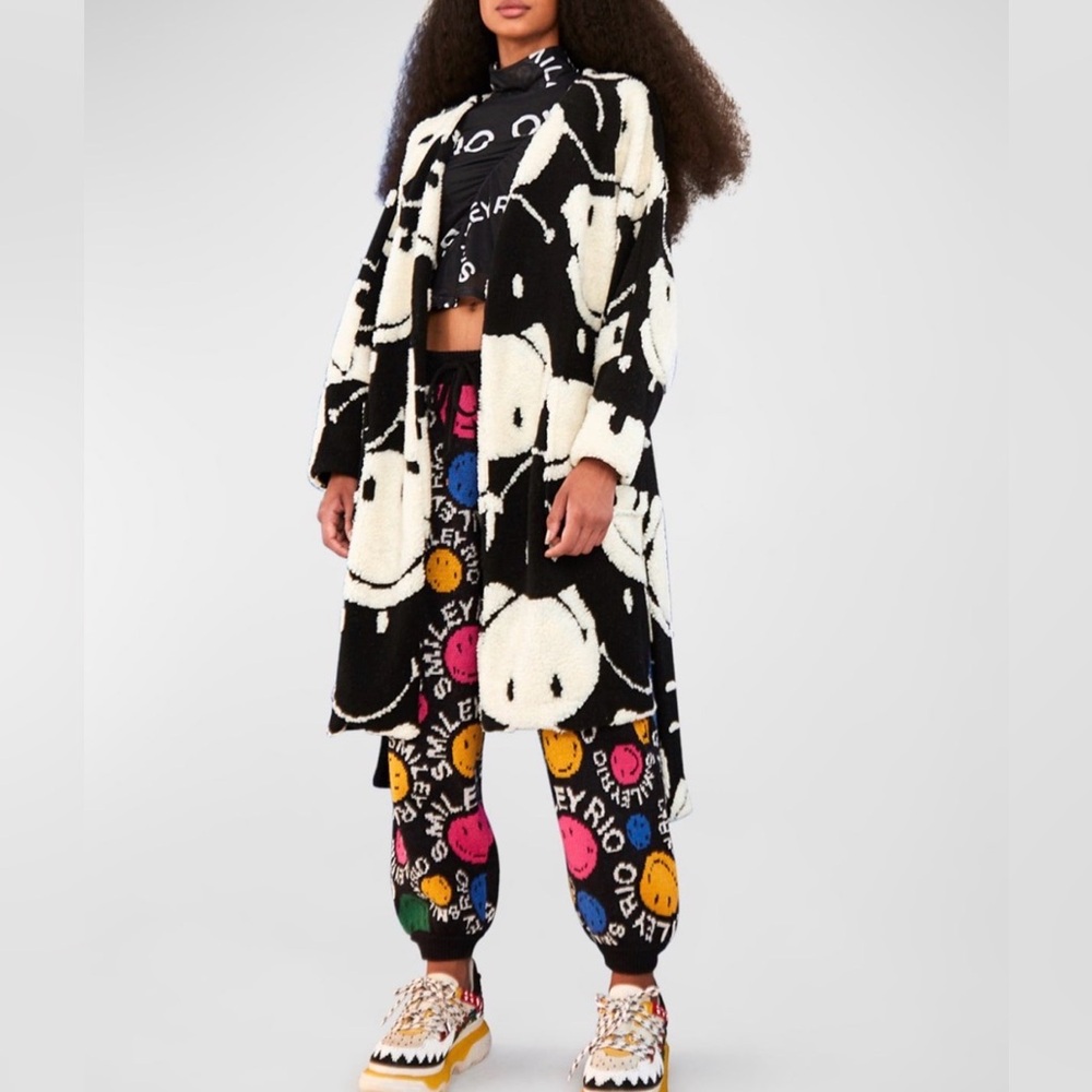Shop Farm Rio X Smiley Belted Two-Tone Cardiga